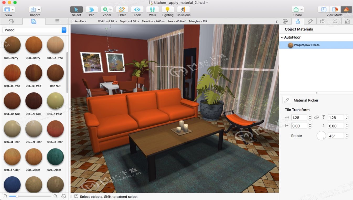 mac版live home 3d pro-Live Home 3D Pro for mac(3D家居设计软件) – Mac下载插图14