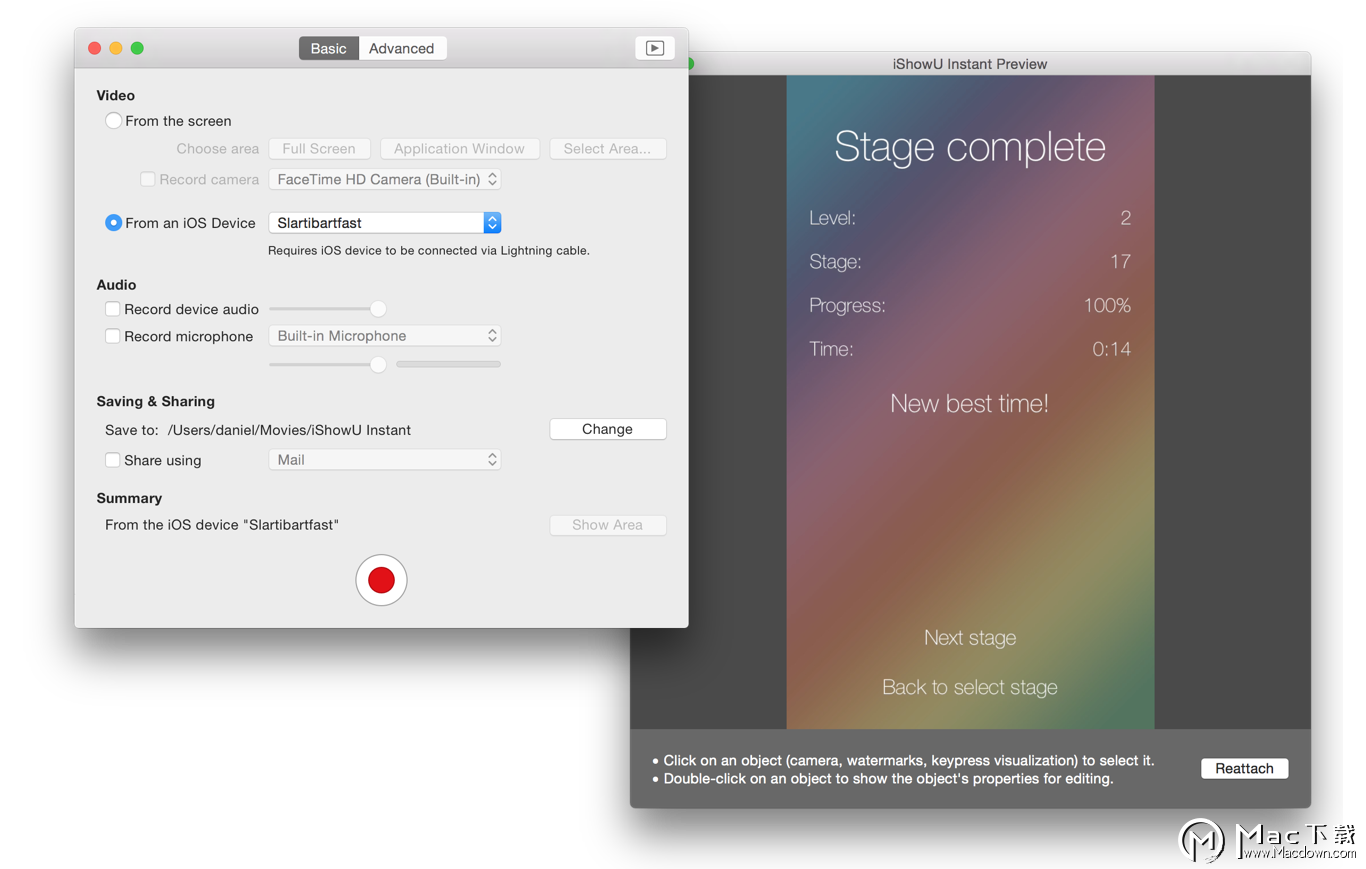 ishowu instant for mac破解版-iShowU Instant for Mac(屏幕实时录制工具) – Mac下载插图5