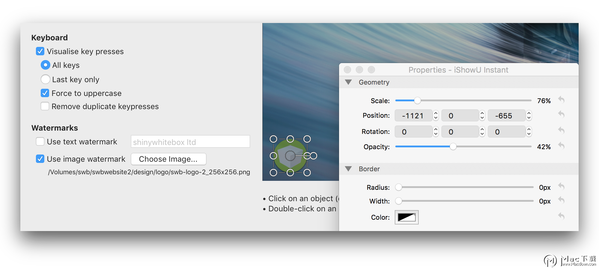 ishowu instant for mac破解版-iShowU Instant for Mac(屏幕实时录制工具) – Mac下载插图6