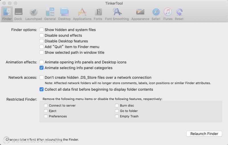 mac tinkerTool system -TinkerTool System for mac(系统深度维护工具)- Mac下载插图3