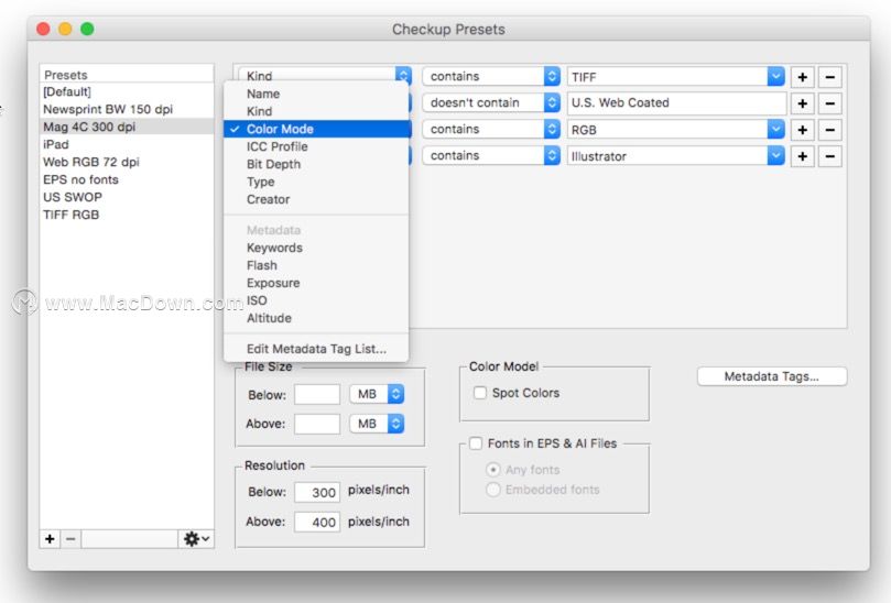 graphic inspector mac破解版-Graphic Inspector for mac(直观的图片查看器) – Mac下载插图4