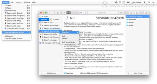 clipboardaction mac破解版-ClipboardAction for mac(剪贴板管理器)- Mac下载插图4