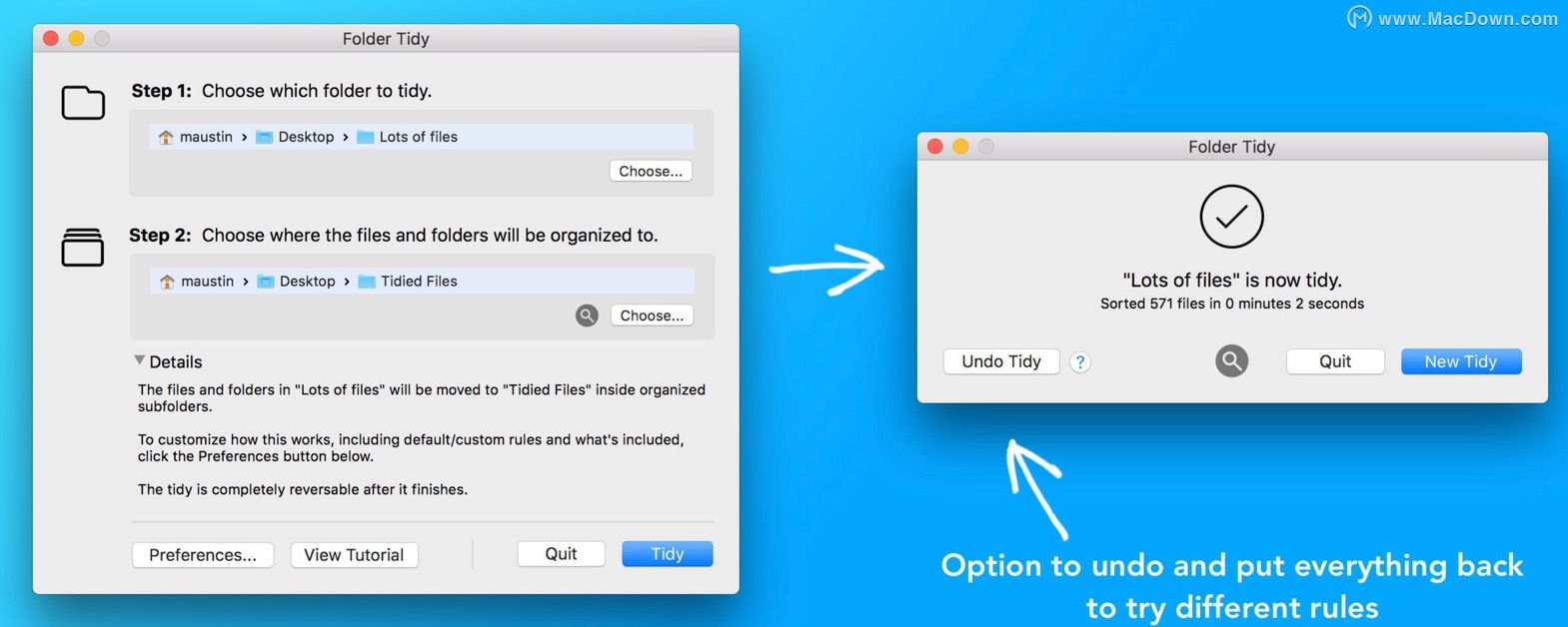 Folder Tidy 破解版下载-Folder Tidy for mac(mac文件整理工具) – Mac下载插图3
