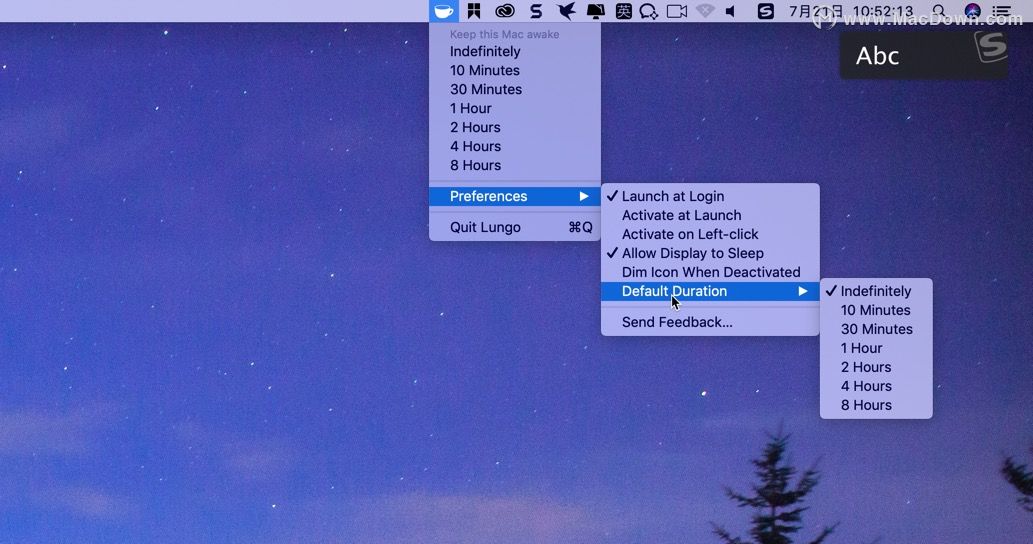 Lungo Mac破解版-Lungo for mac(防止电脑休眠)- Mac下载插图3