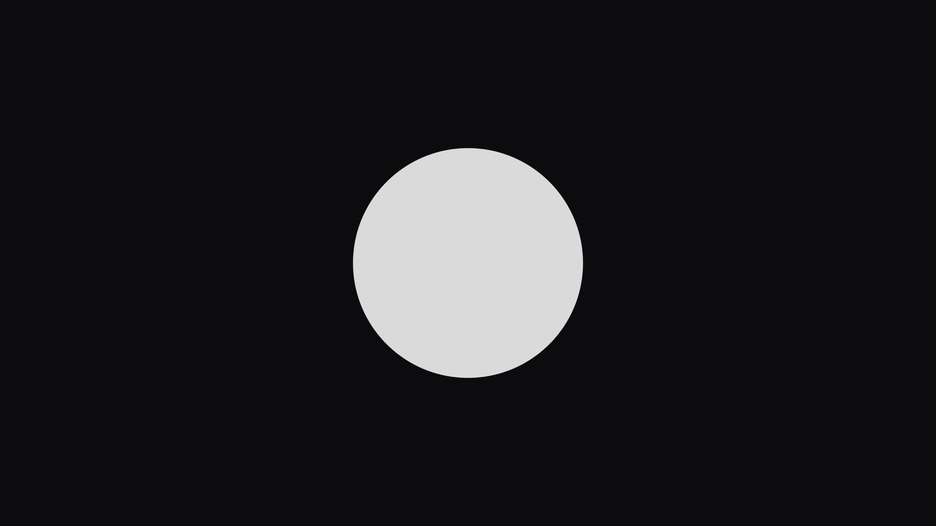 极简的日食钟3K桌面动态壁纸