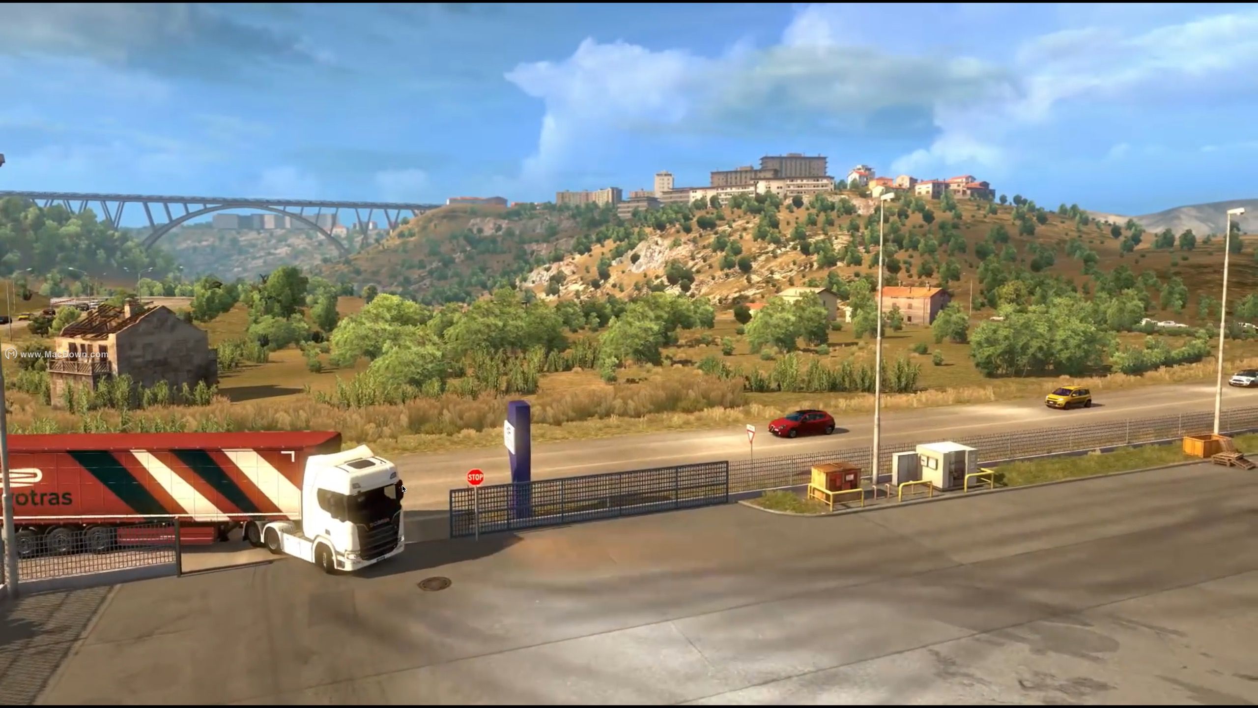 欧洲卡车模拟2Euro Truck Simulator 2 for Mac(模拟经营游戏)
