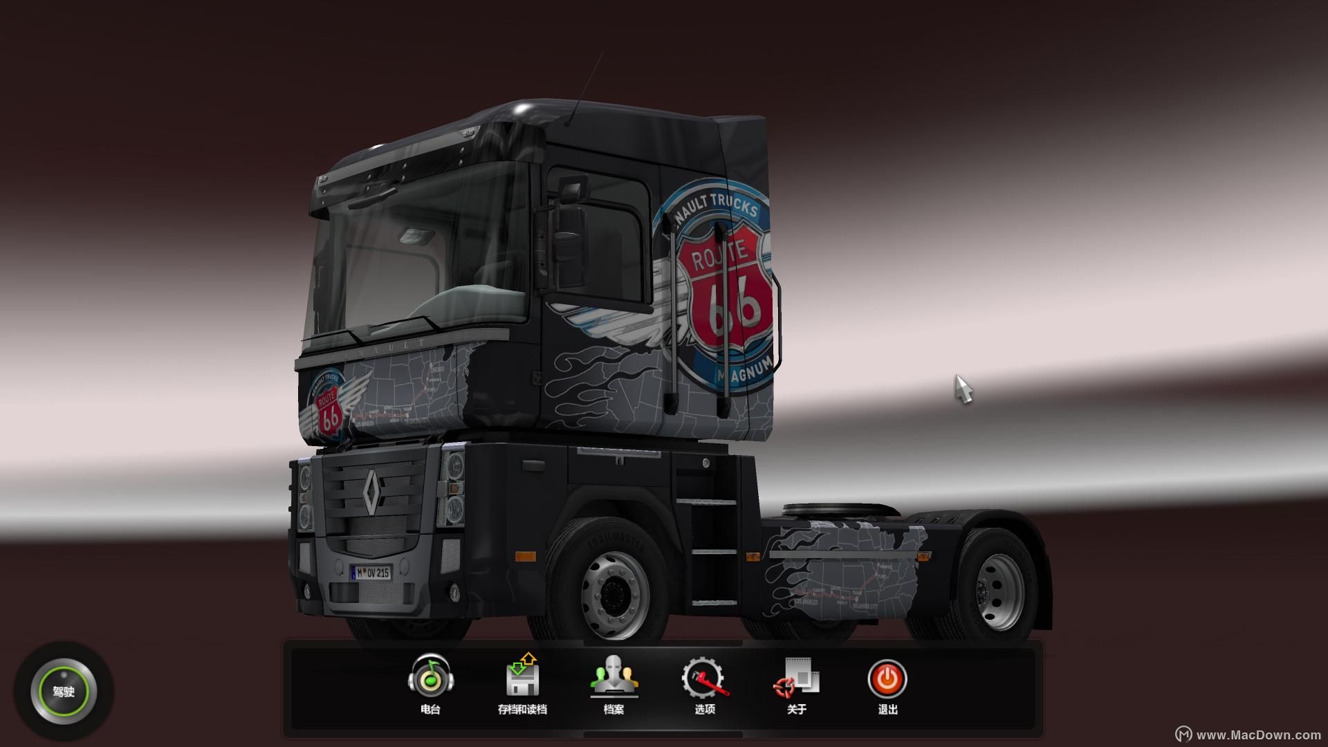欧洲卡车模拟器DLC for mac(模拟游戏) 
