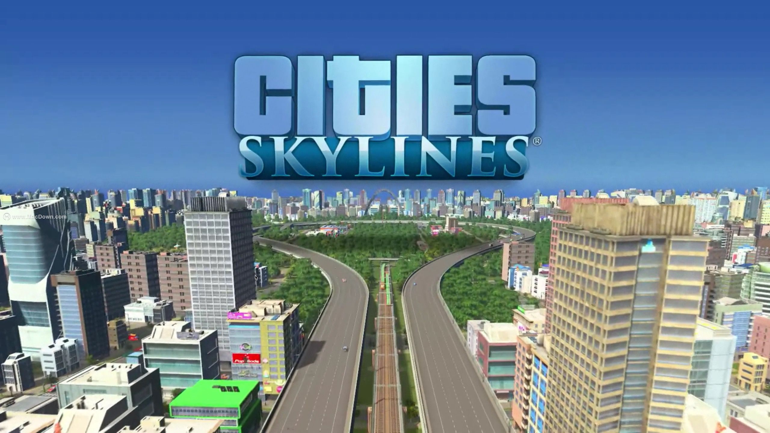 城市:天际线Cities: Skylines for Mac(城市建造类游戏)+dlc