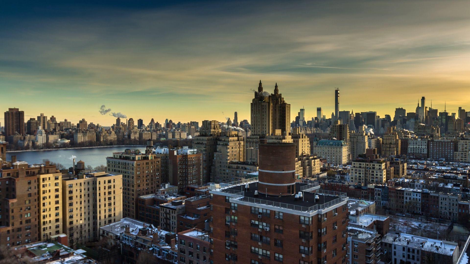 纽约高清壁纸 纽约冬季风景4k高清动态桌面壁纸 Mac下载