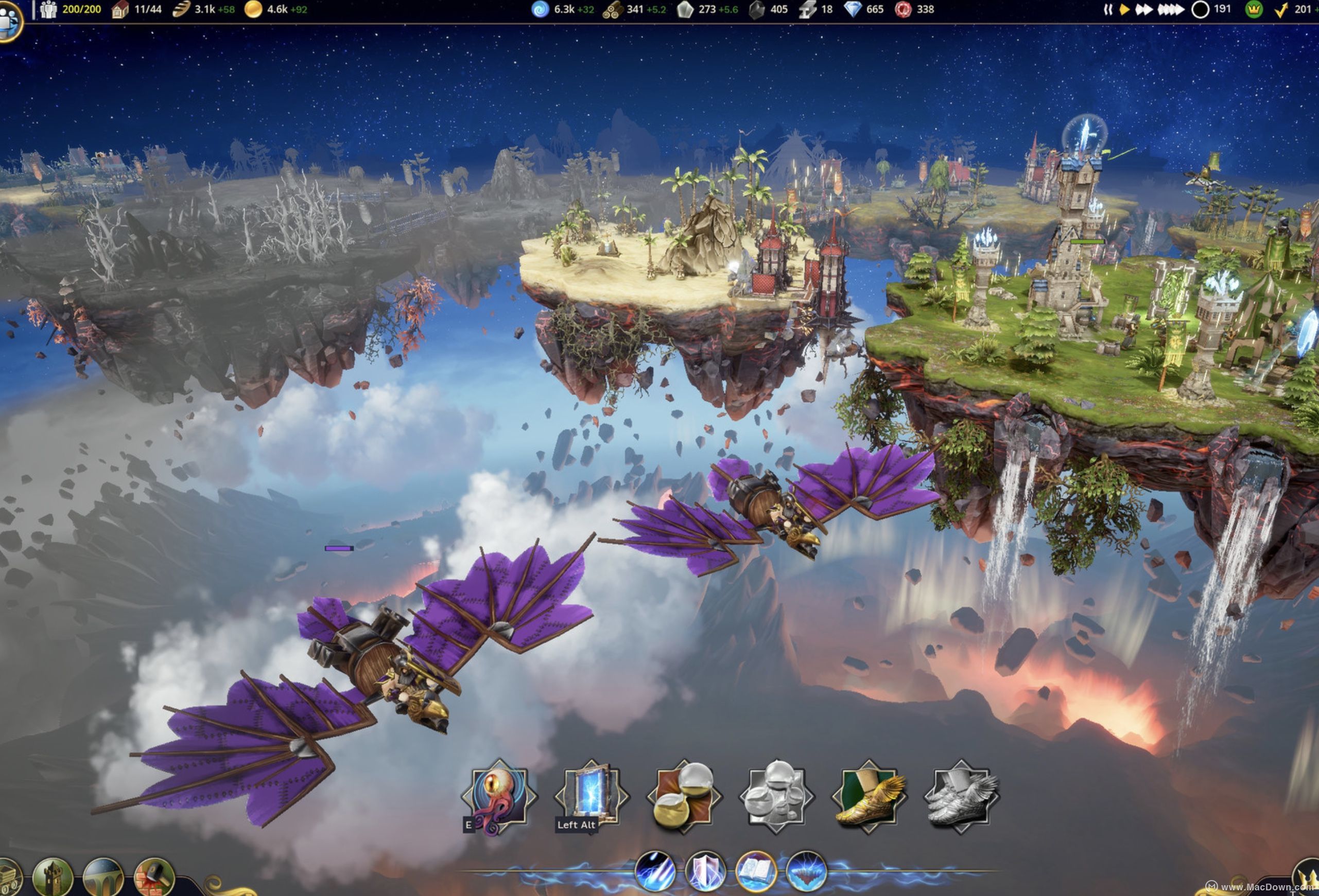 漂移大陆:魔法复兴Driftland for Mac(即时战略游戏) 