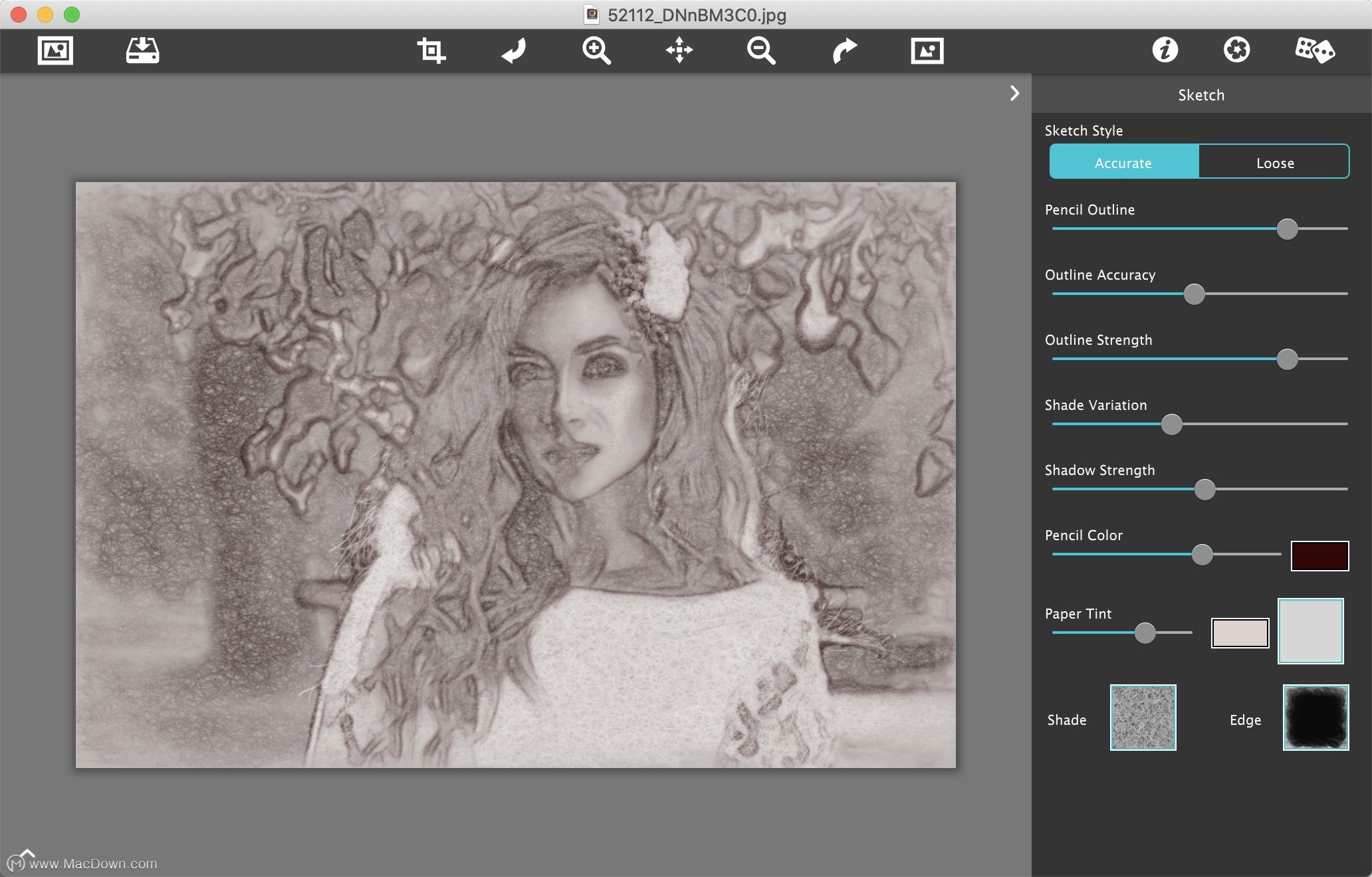 Sketch Drawer软件下载-图片转素描软件v9.0 官方版 - 极光下载站