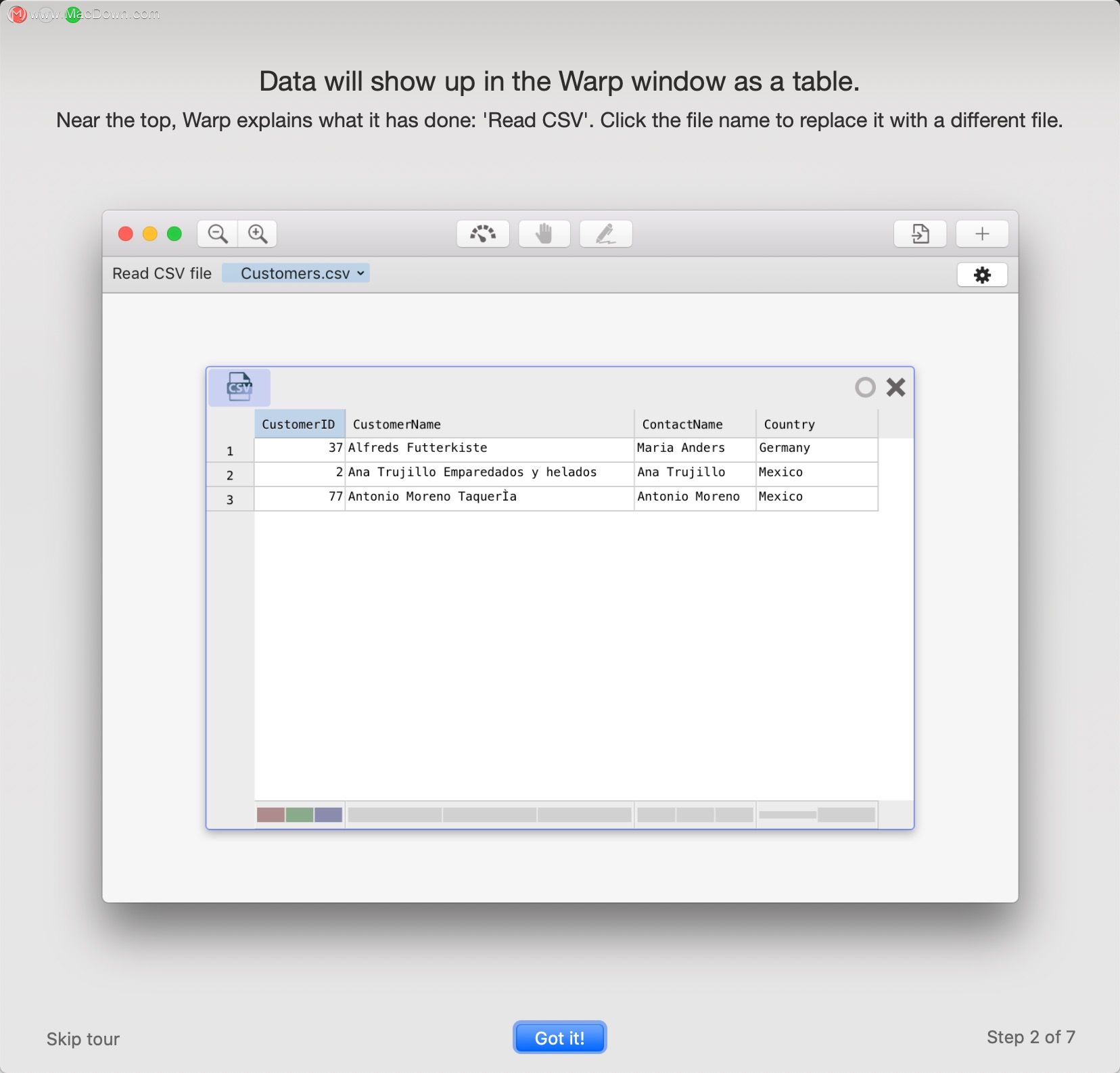 Warp for Mac下载-Warp for Mac(数据库分析软件)- Mac下载插图4
