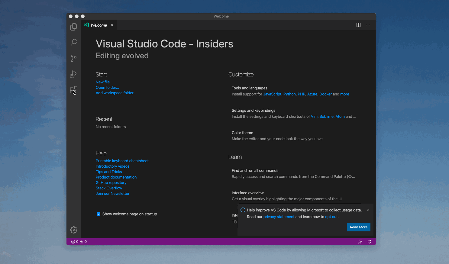 visual studio code mac 中文版-Visual Studio Code Insiders for Mac(现代化轻量级代码编辑器)- Mac下载插图3