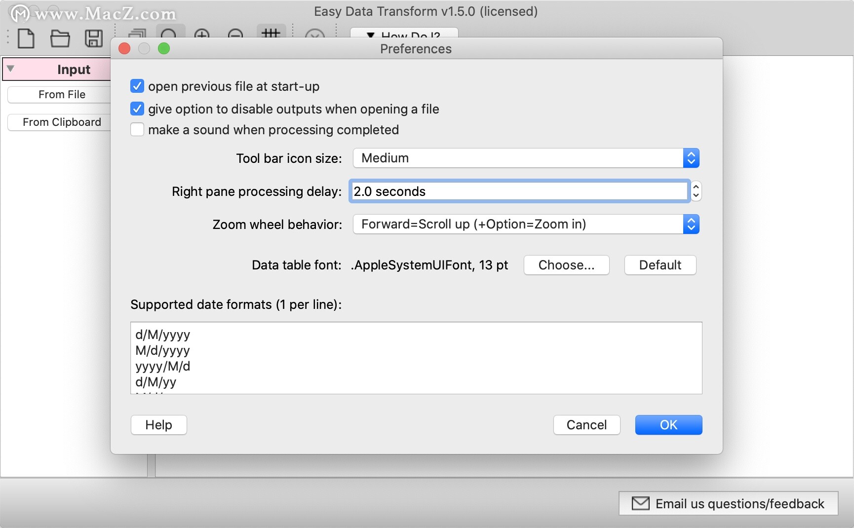 Easy Data Transform Mac破解版-EasyDataTransform for mac (转换Excel和CSV文件)- Mac下载插图4