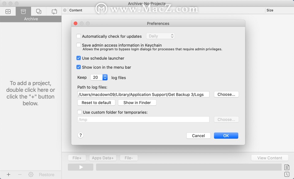 Get Backup Pro破解版-BeLight Get Backup Pro 3 for Mac(备份软件)附注册机- Mac下载插图9