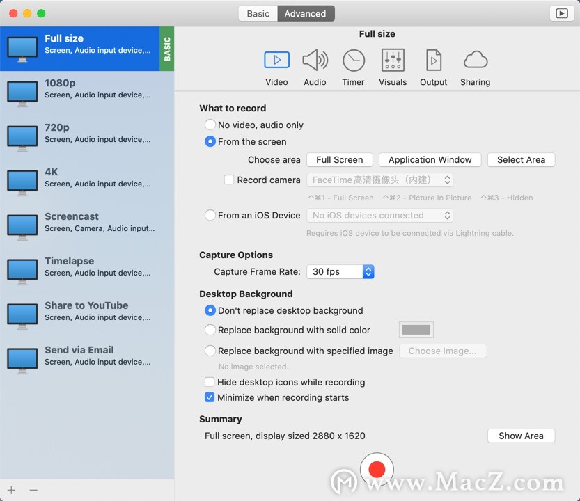 ishowu instant for mac破解版-iShowU Instant for Mac(屏幕实时录制工具) – Mac下载插图2