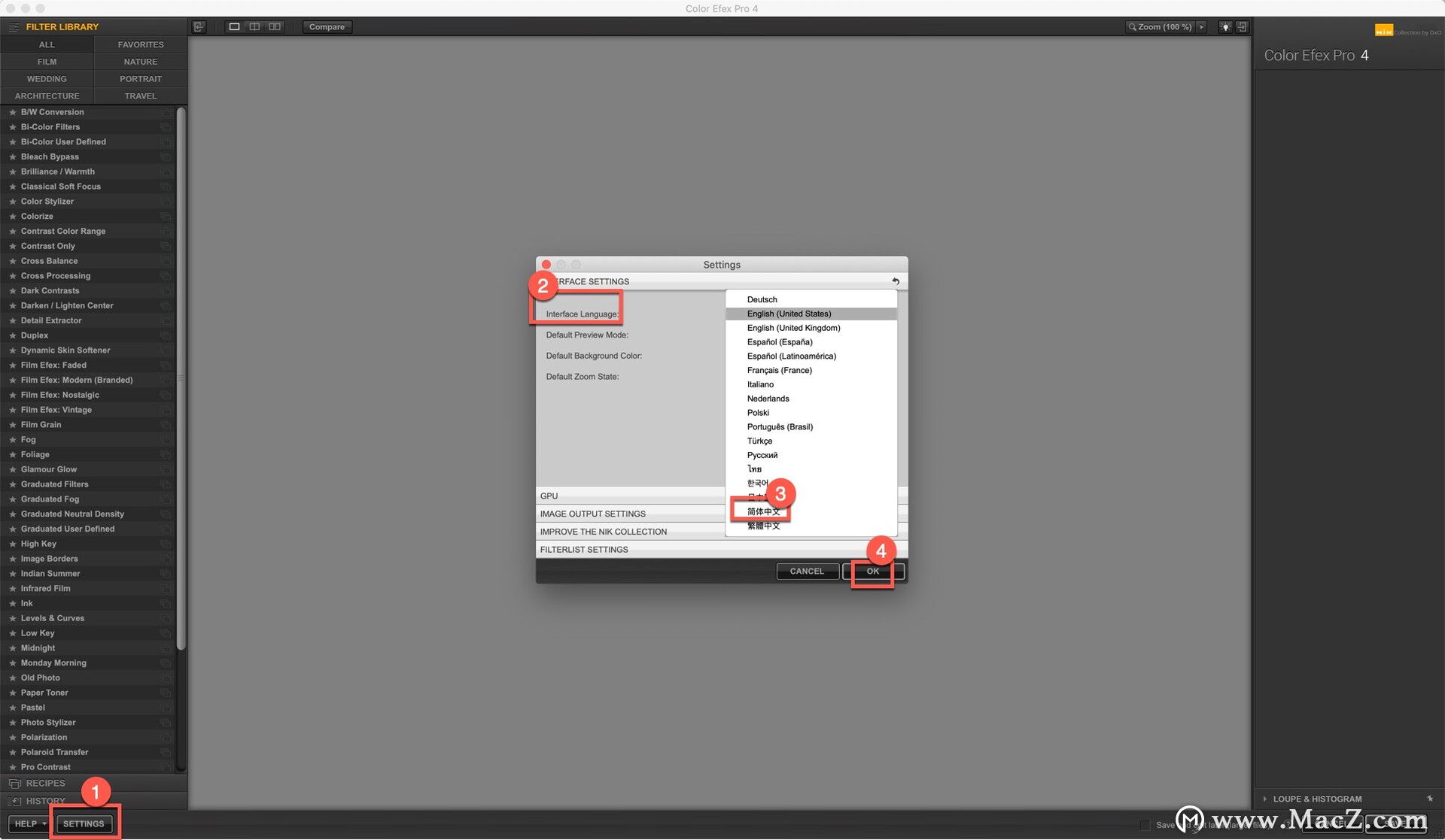 Color Efex Pro 4 mac下载-Color Efex Pro 4 for Mac(色彩调试滤镜) 修复PS插件问题- Mac下载插图3