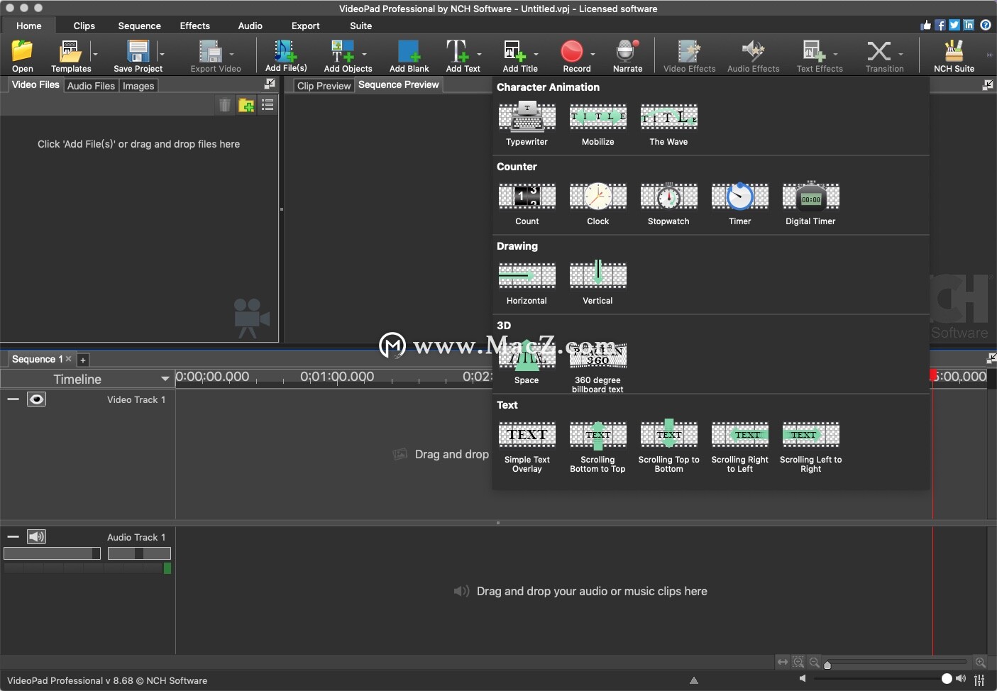 videopad video editor mac破解版-VideoPad Video Editor for Mac(视频编辑工具)- Mac下载插图9