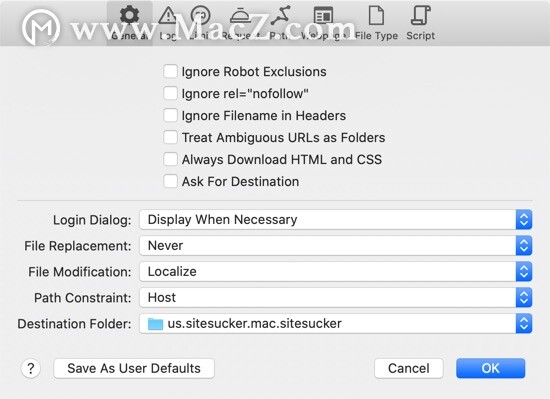 SiteSucker mac破解版-SiteSucker for mac(下载工具)- Mac下载插图3