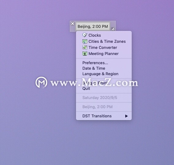 World Clock Deluxe Mac破解版-World Clock Deluxe for mac(世界时钟豪华版)- Mac下载插图8