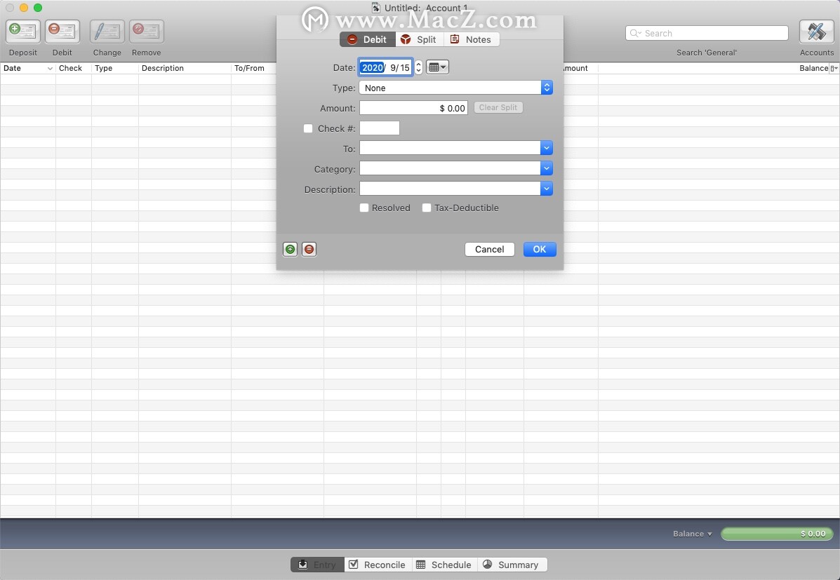 CheckBook Pro破解版-CheckBook Pro for mac(个人理财管理工具)- Mac下载插图8
