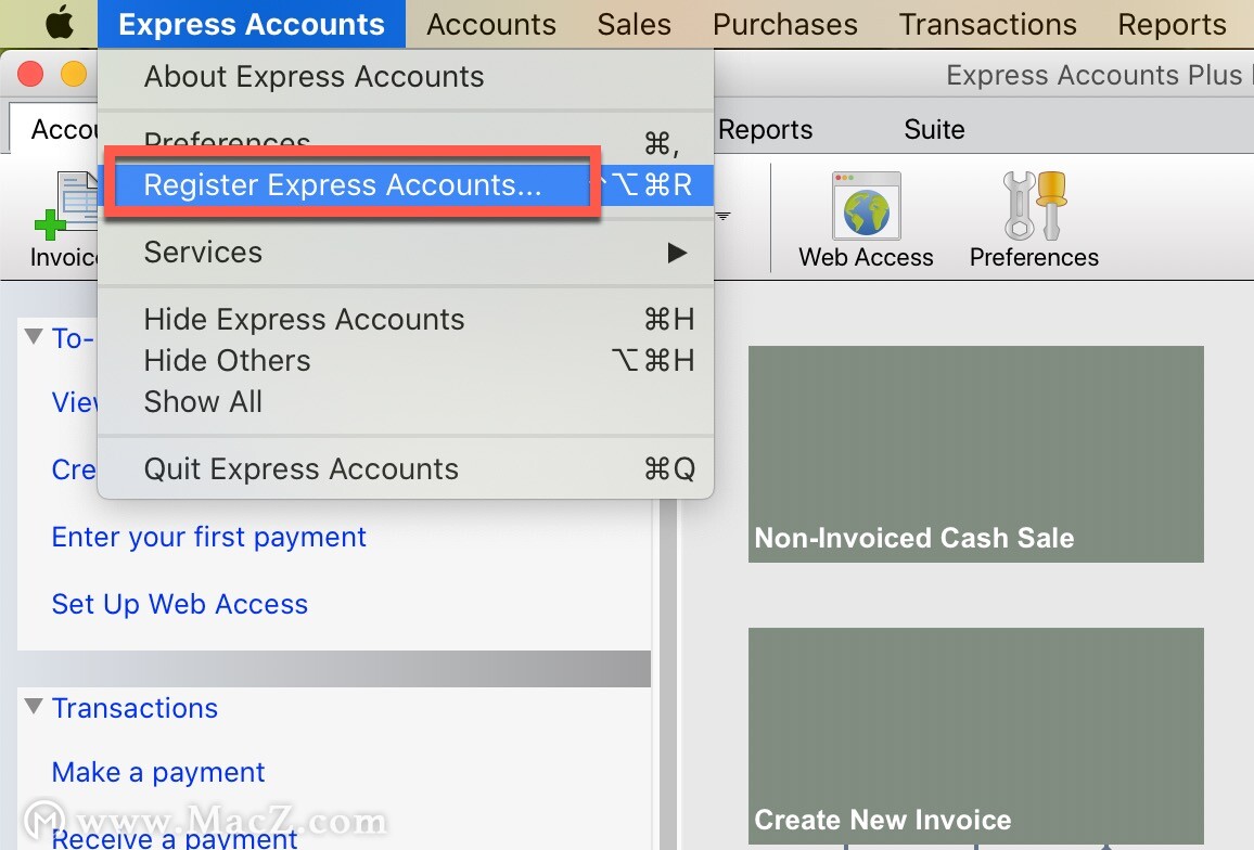 Express Accounts Mac版下载-Express Accounts for Mac(财务软件)- Mac下载插图3