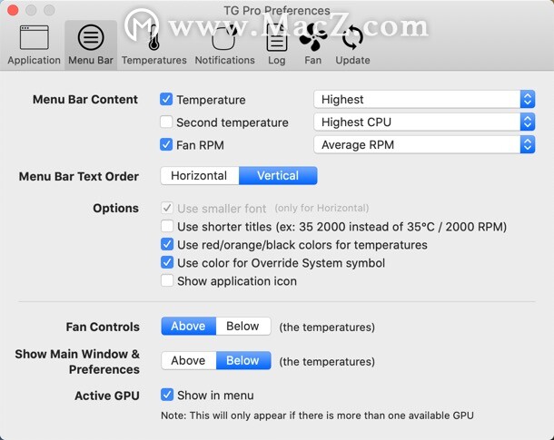 Mac温度检测工具-TG Pro for mac(硬件温度检测工具)- Mac下载插图2