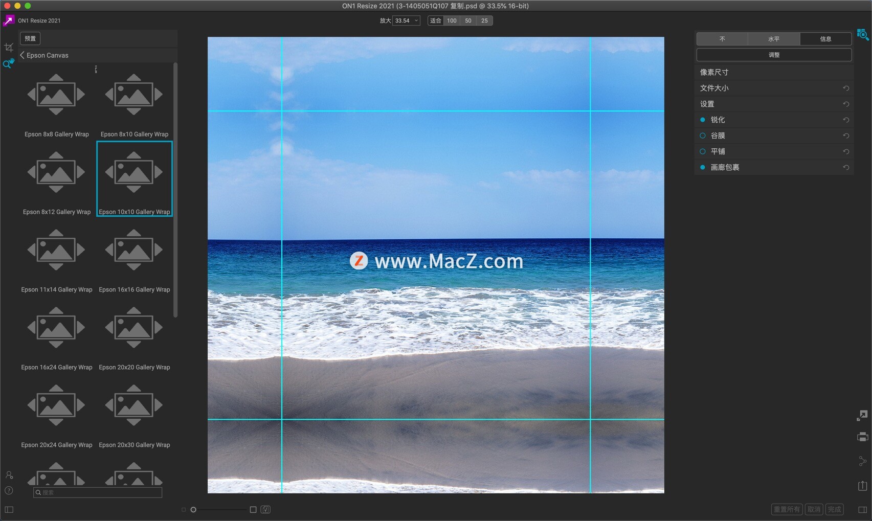 ON1 Resize中文破解版-ON1 Resize 2023for Mac(终极图像缩放器)- Mac下载插图4