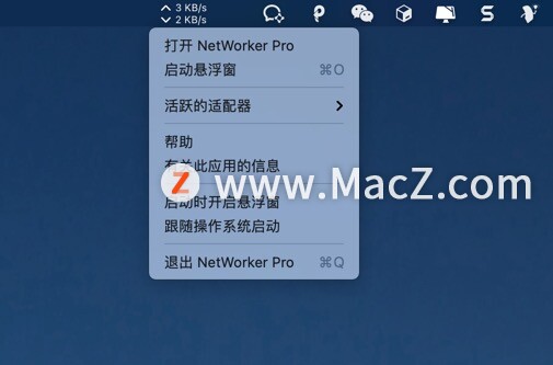 NetWorker  Mac破解版-NetWorker Pro for Mac(网速流量显示工具)- Mac下载插图2