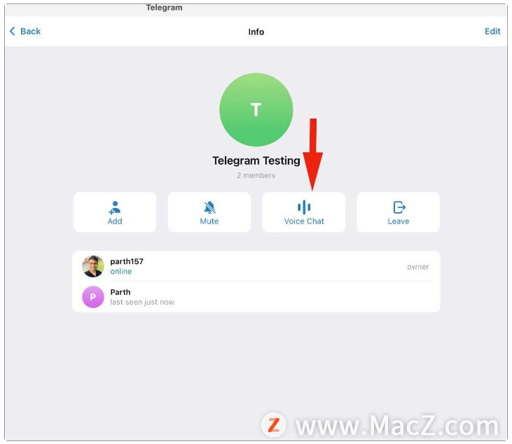 如何在 mac 上的 telegram 視頻通話中共享屏幕? - 開心麥氪