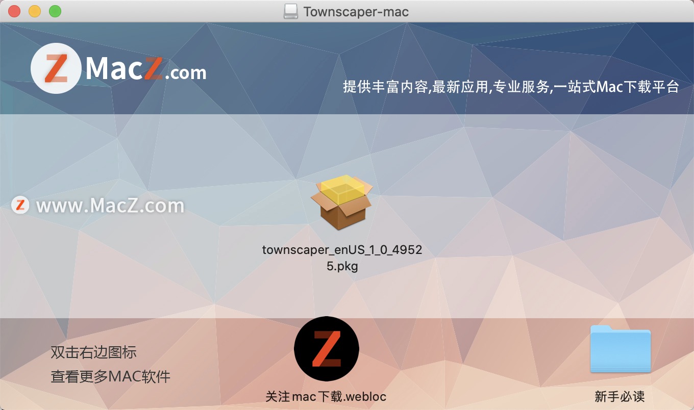 Townscaper mac版下载-小镇风光Townscaper for Mac(模拟建造游戏)- Mac下载