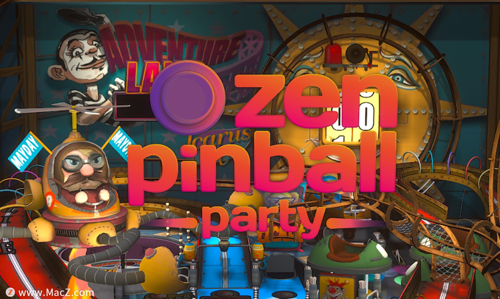 Zen Pinball Party for Mac(弹珠游戏)
