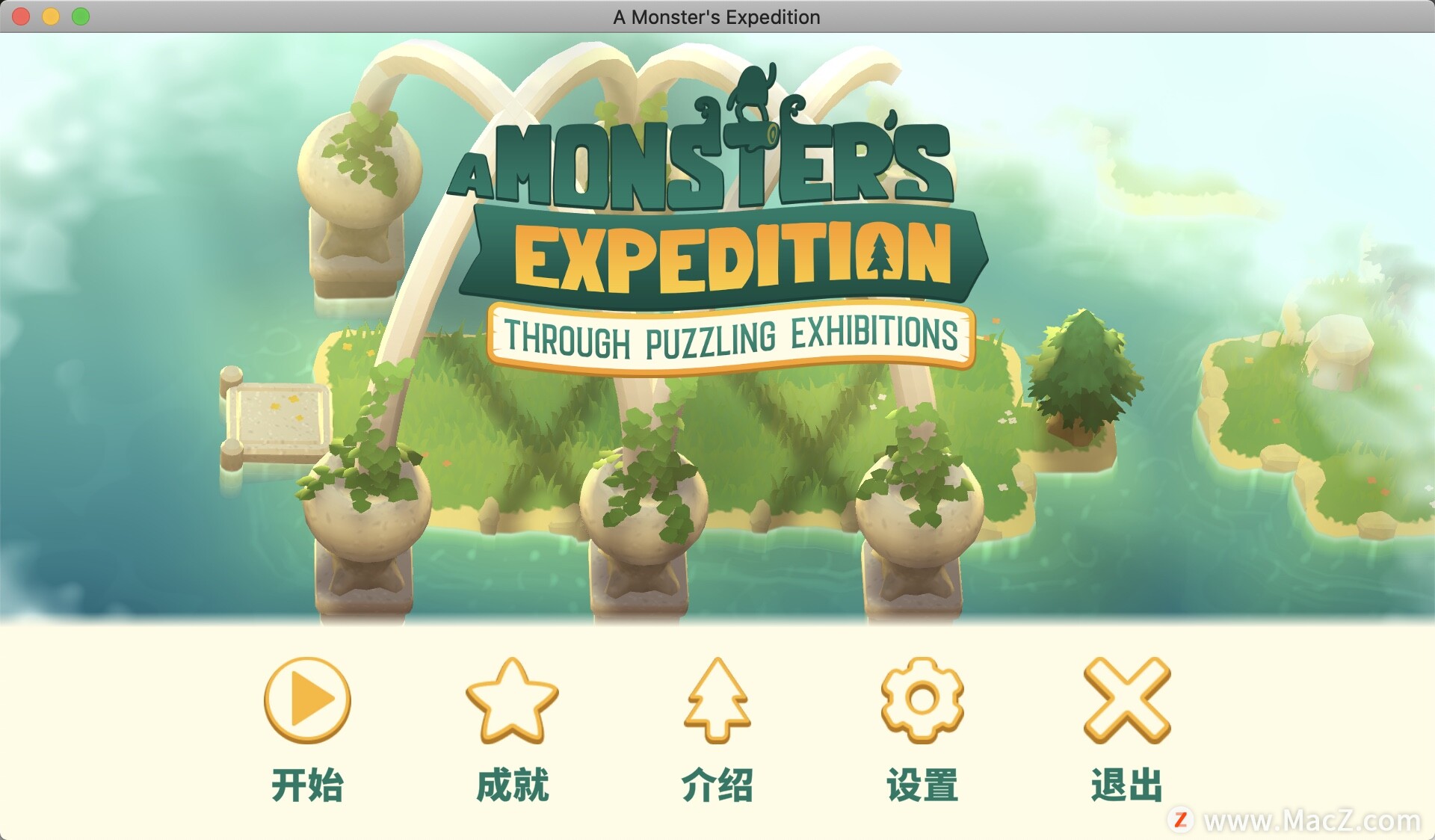 怪物的远征A Monsters Expedition Mac(休闲益智游戏)