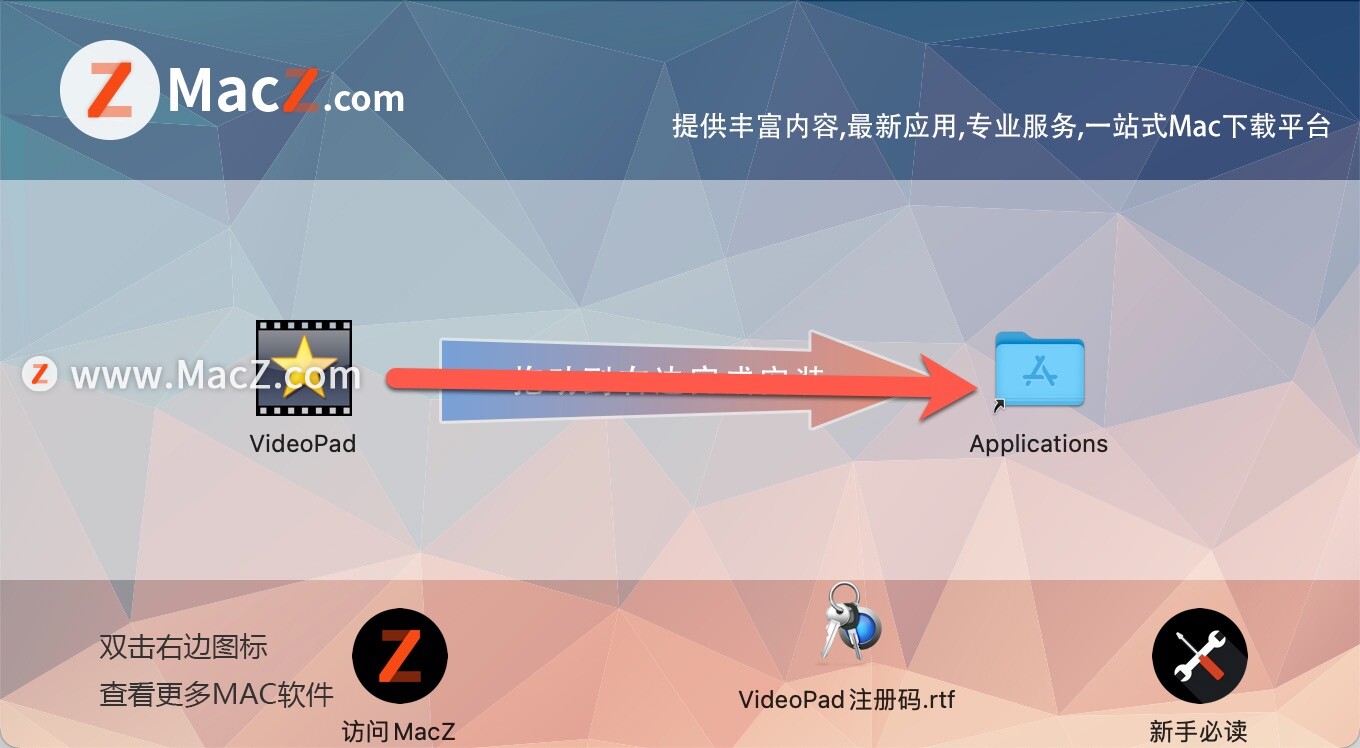 videopad video editor mac破解版-VideoPad Video Editor for Mac(视频编辑工具)- Mac下载插图2