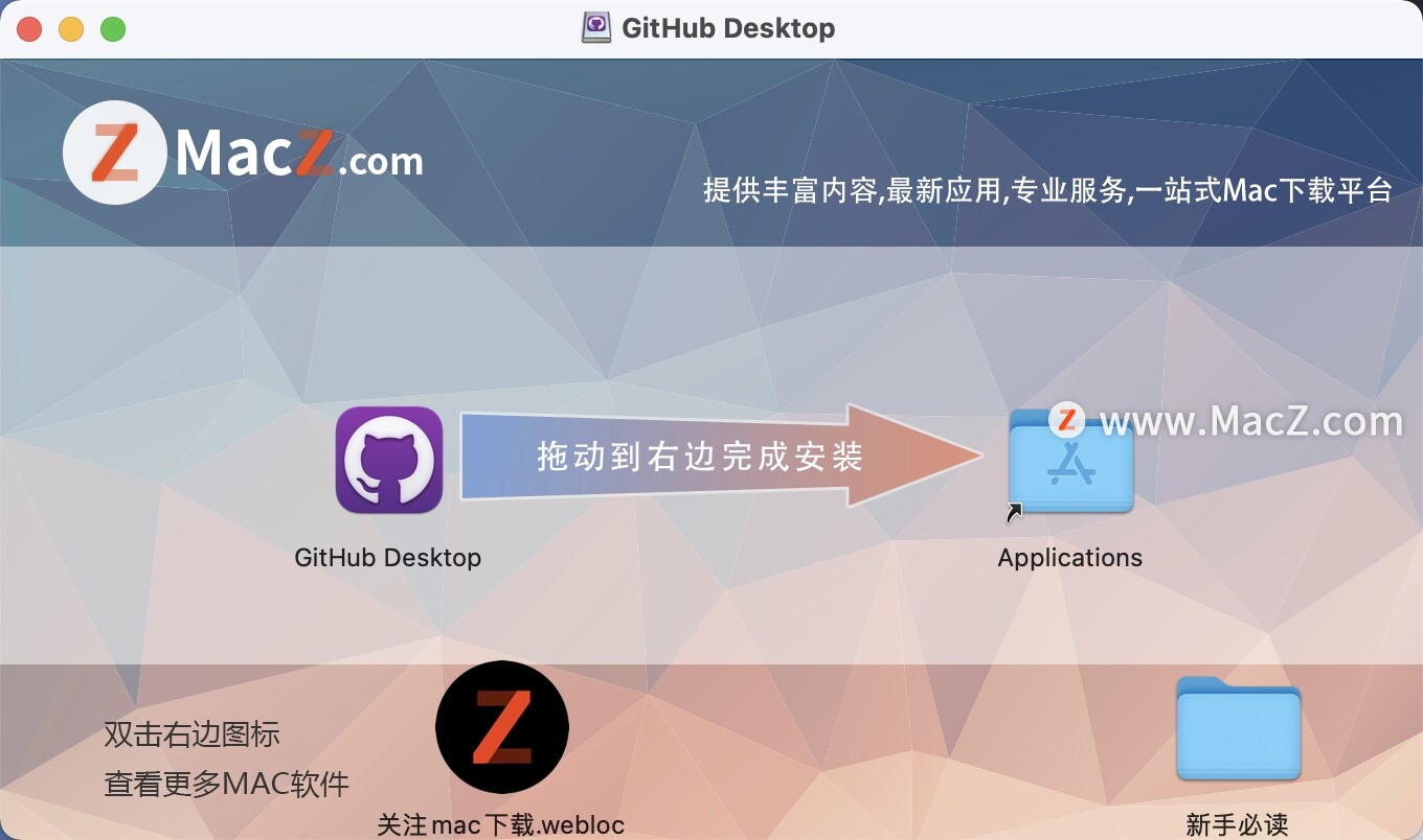 github desktop mac下载-GitHub Desktop for Mac(Github官方桌面客户端)- Mac下载插图2