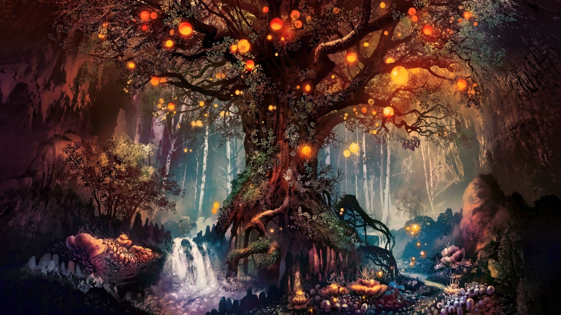 梦幻童话森林动态壁纸