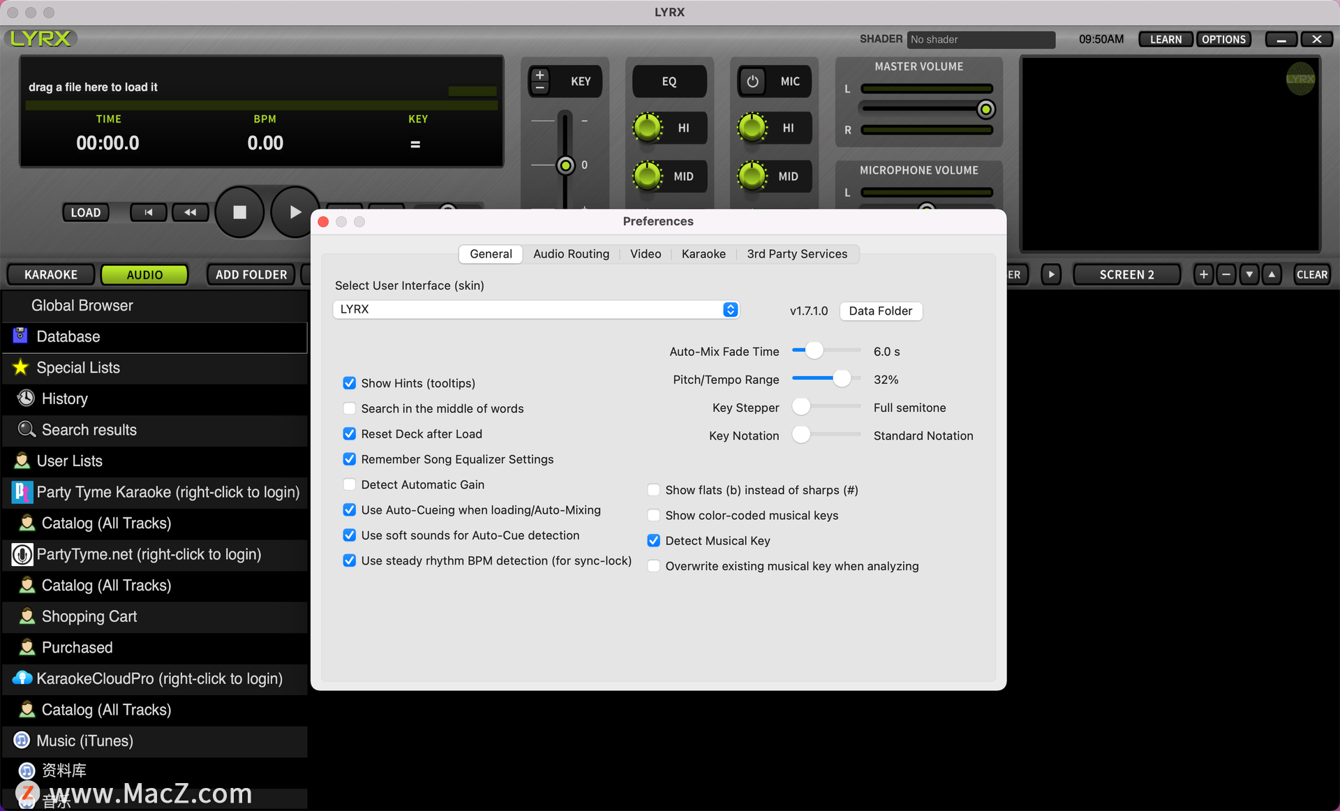 卡拉OK软件破解版-PCDJ LYRX for Mac(专业DJ和卡拉OK软件)- Mac下载插图3
