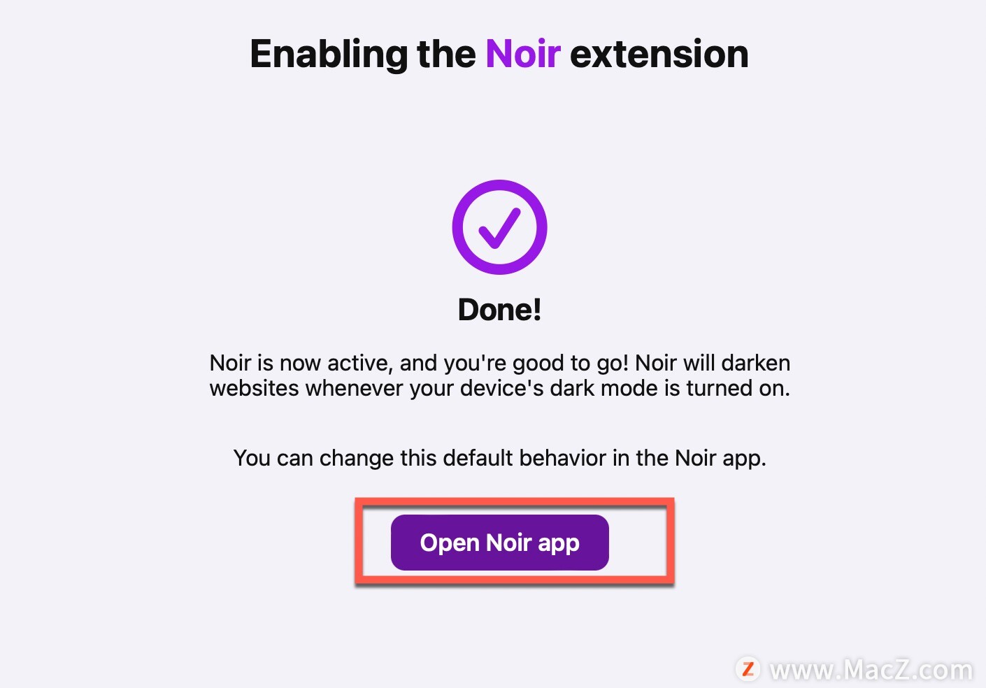 Noir 破解版下载-Noir for Mac(Safari暗模式添加插件)- Mac下载插图7