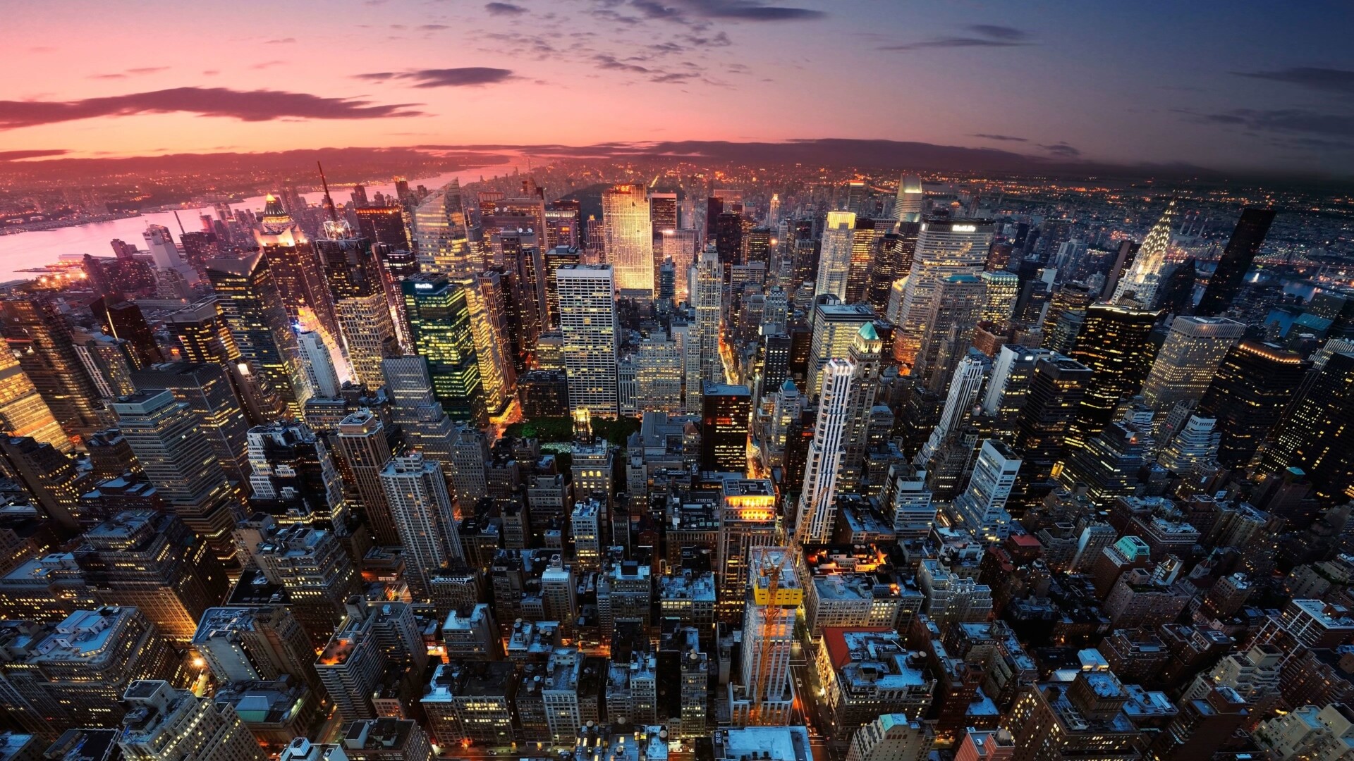 纽约城市建筑风景高清动态壁纸