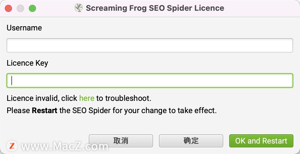 尖叫青蛙Screaming Frog SEO Spider Mac版-Screaming Frog SEO Spider for Mac(网络爬虫开发工具)- Mac下载插图4