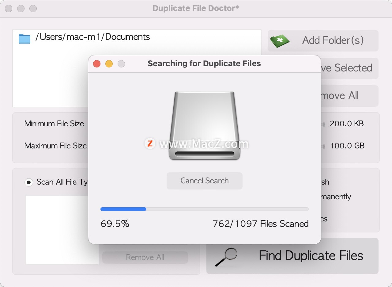 Duplicate File Doctor破解版下载-Duplicate File Doctor for Mac(重复文件快速查找工具)- Mac下载插图3