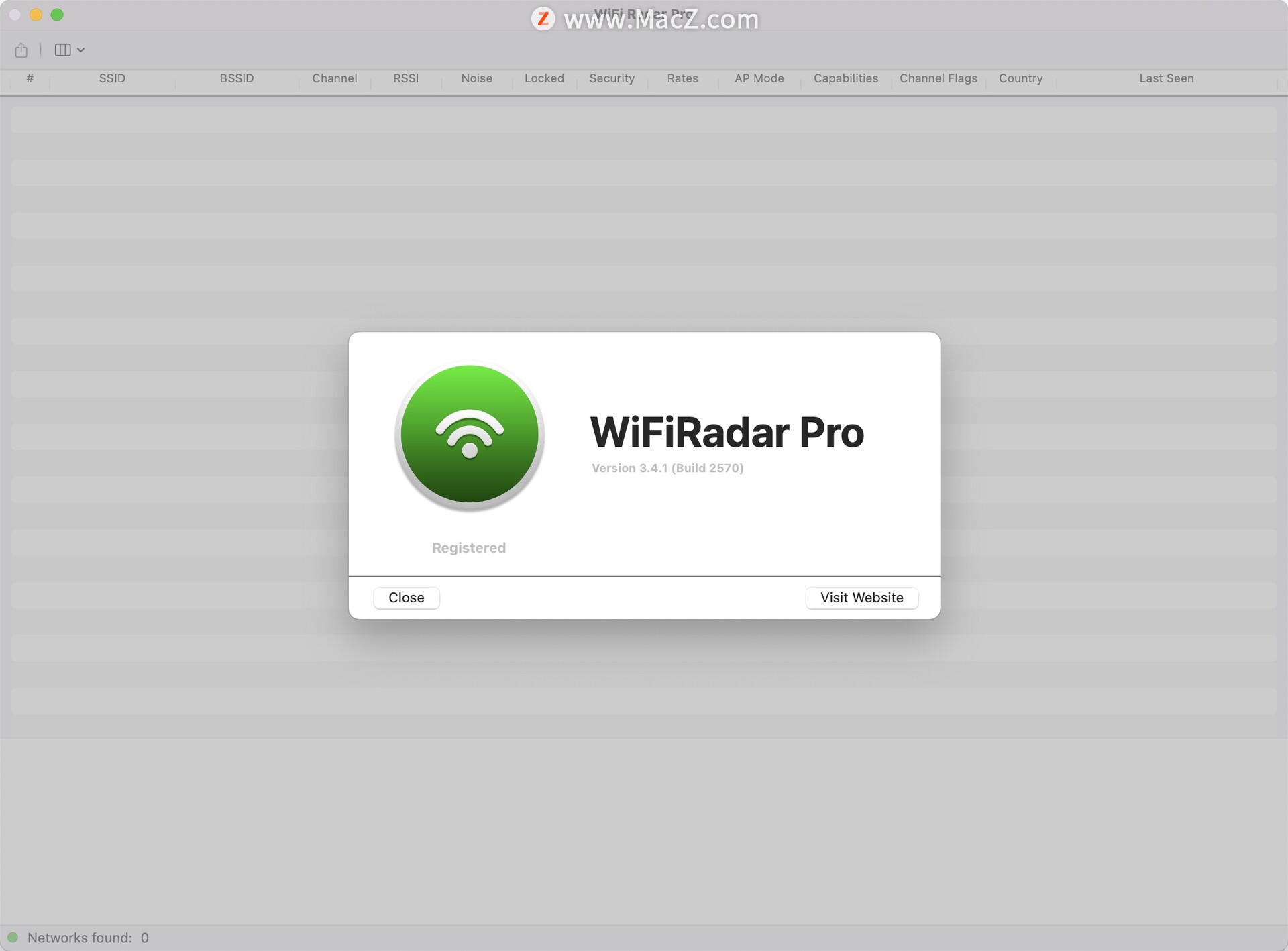 WiFiRadar Pro for Mac激活版下载-WiFiRadar Pro for Mac(WIFI监控软件)- Mac下载插图1