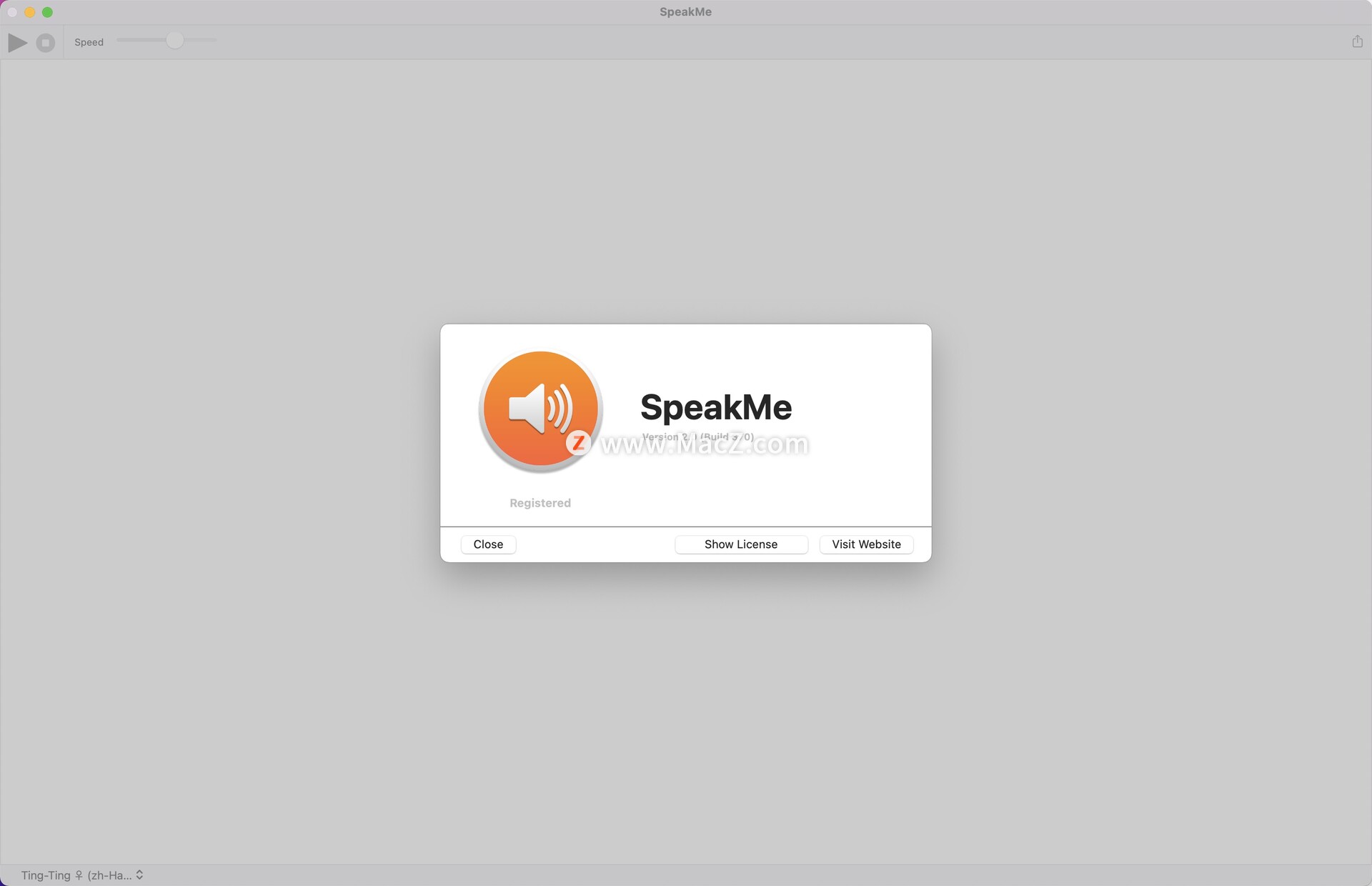SpeakMe Mac破解版-SpeakMe for mac(文本语音转换工具)- Mac下载插图1