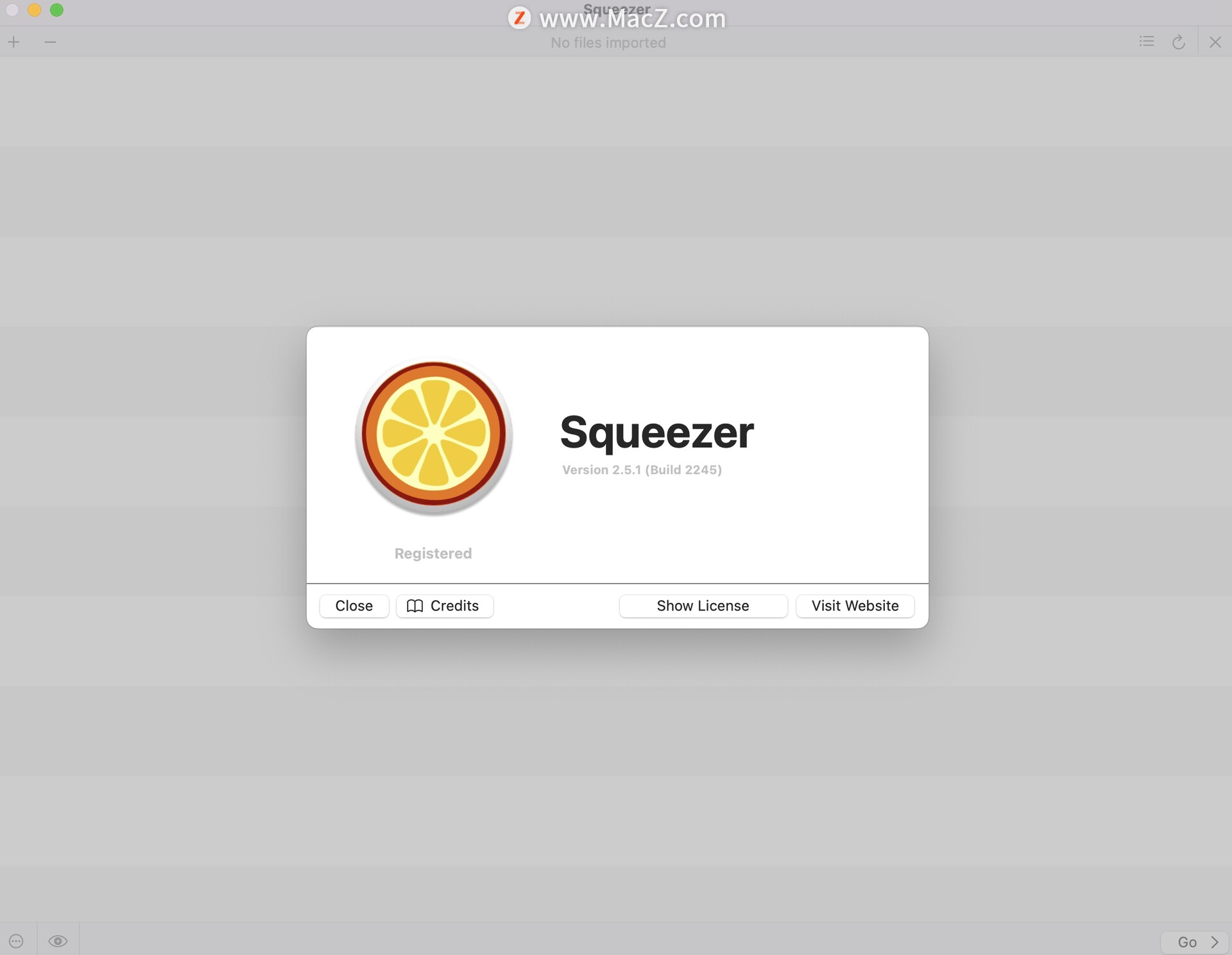 Squeezer Mac破解版-Squeezer for Mac(图片简易压缩工具)- Mac下载插图1