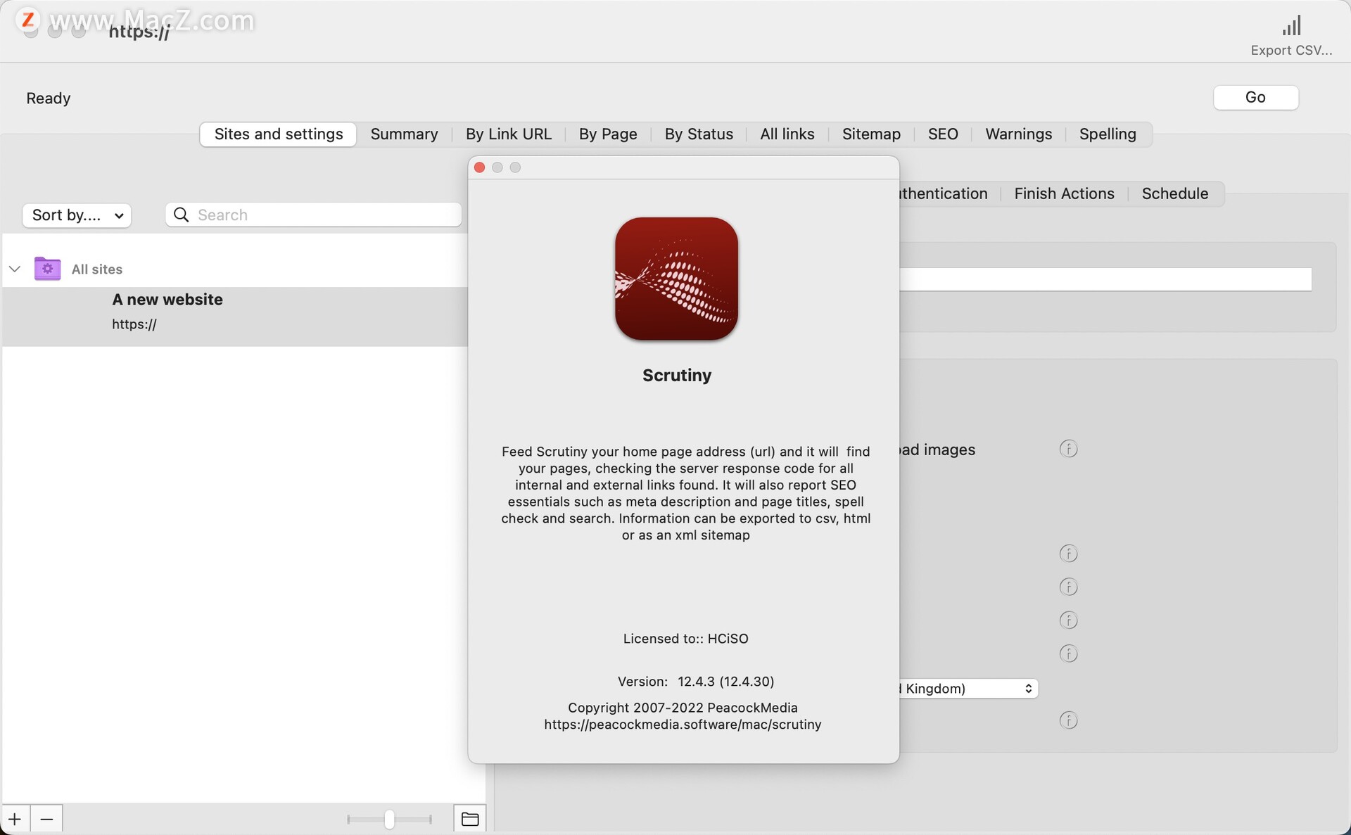 Scrutiny  Mac破解版下载-Scrutiny  for Mac(web网页死链接检查工具)- Mac下载插图1