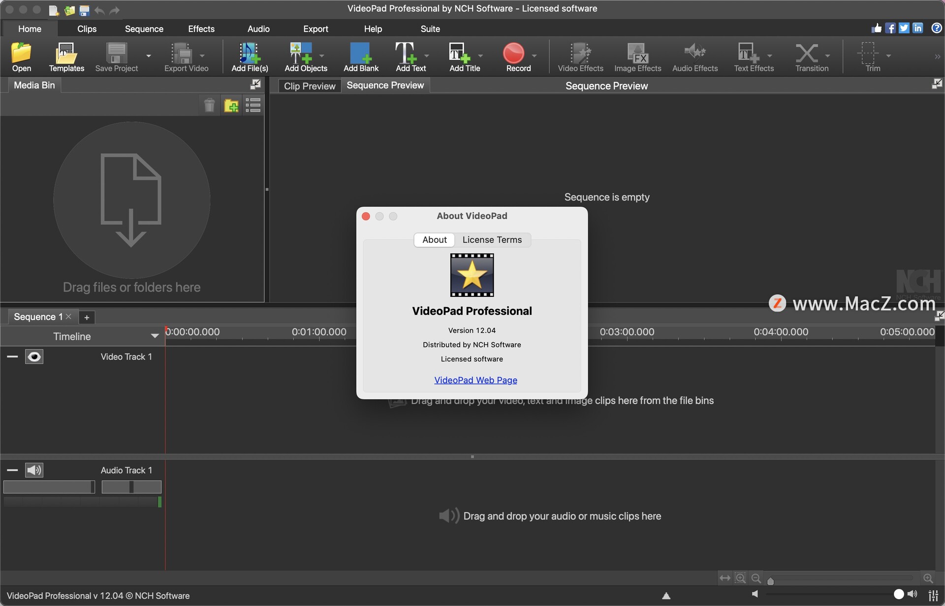 videopad video editor mac破解版-VideoPad Video Editor for Mac(视频编辑工具)- Mac下载插图1