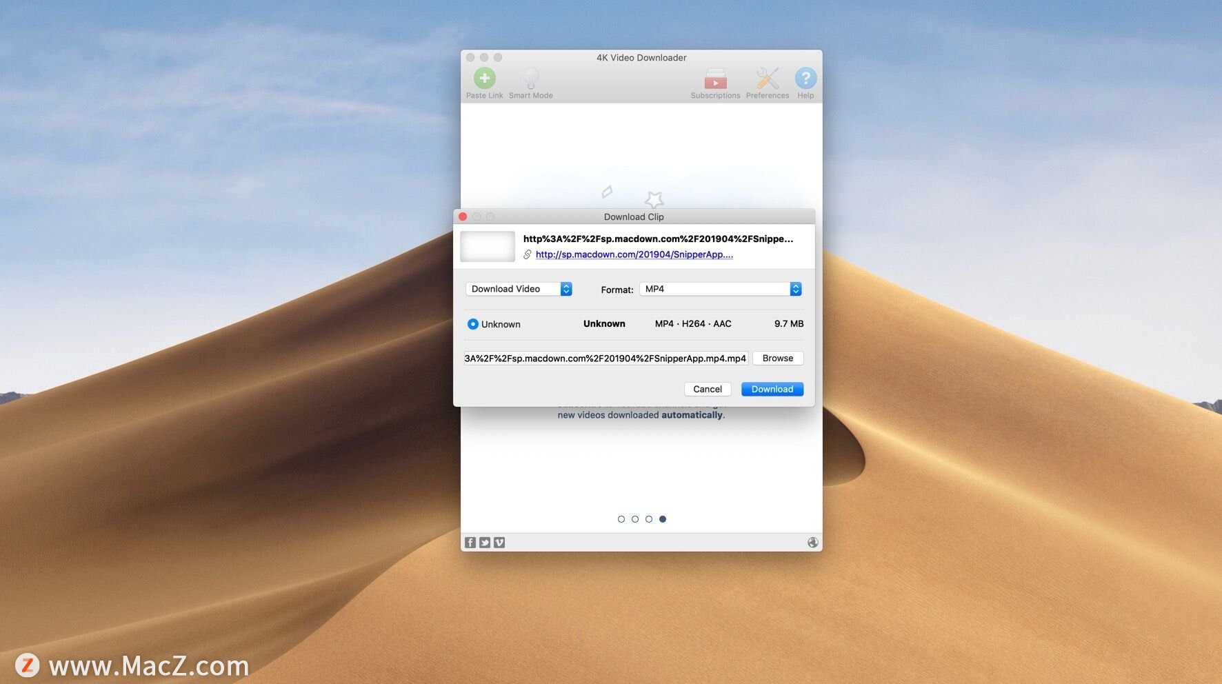 4k video downloader mac os x