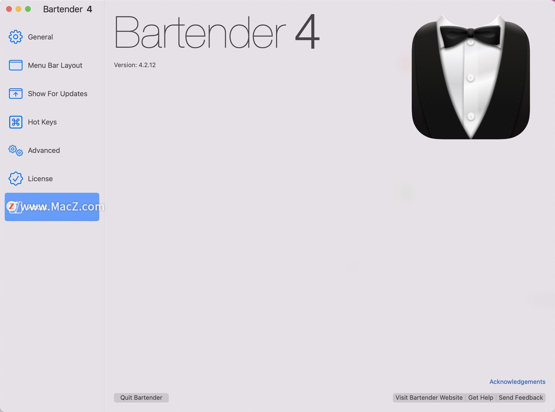 Bartender 4 Mac破解版-Bartender 4 for Mac(应用图标管理软件)- Mac下载插图1