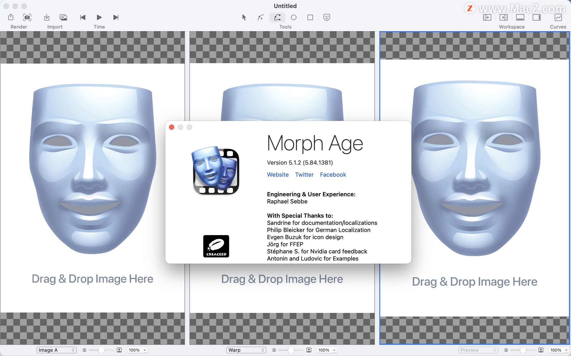 Morph Age Mac破解版-Morph Age for Mac(专业变形工具)- Mac下载插图1