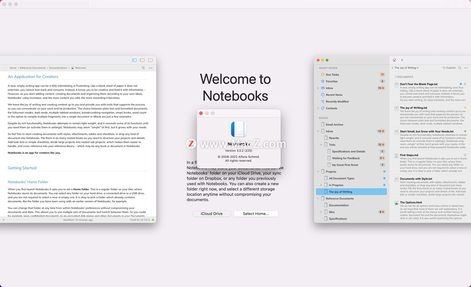 Notebooks 2 for Mac破解版下载-Notebooks for Mac(多功能记事本)- Mac下载插图1